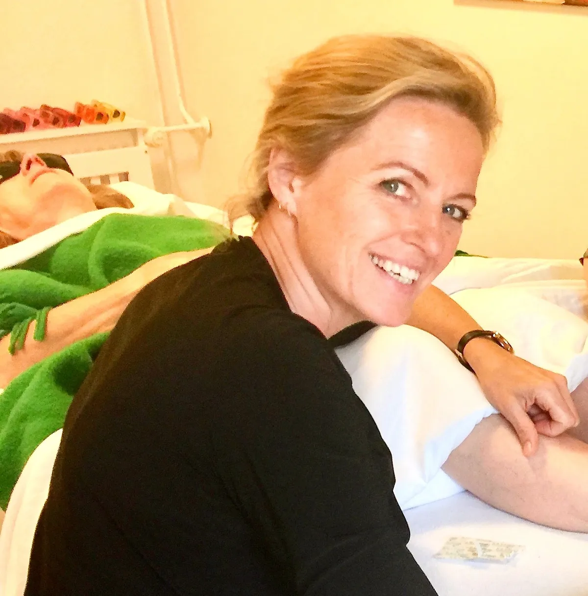 Anne Marie Bering ved undervisning hos Ny Energi