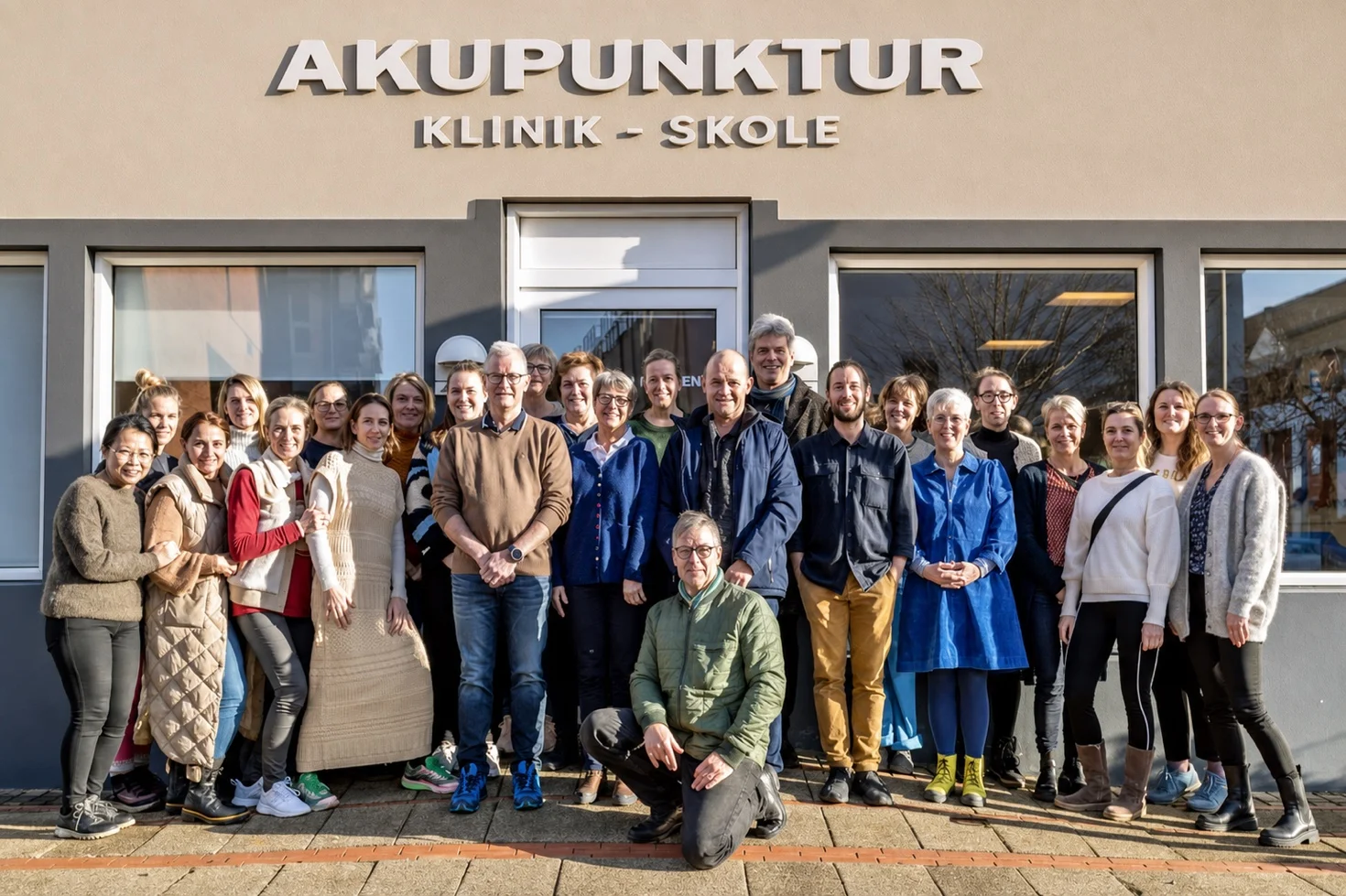 Studerende og undervisere ved Ny Energi i Holstebro